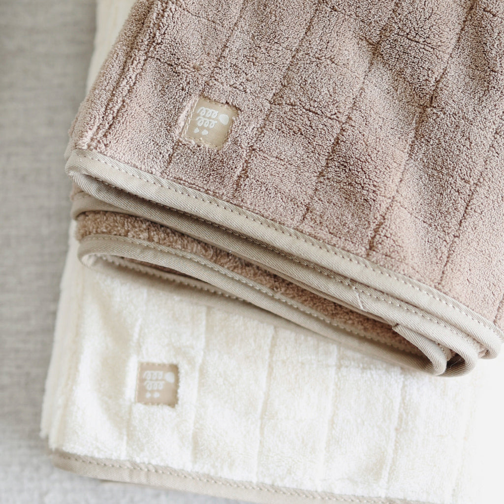Baby Fleece Towel - Cream