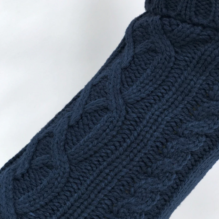 Wool Sweater in French Navy | Coco & Pud