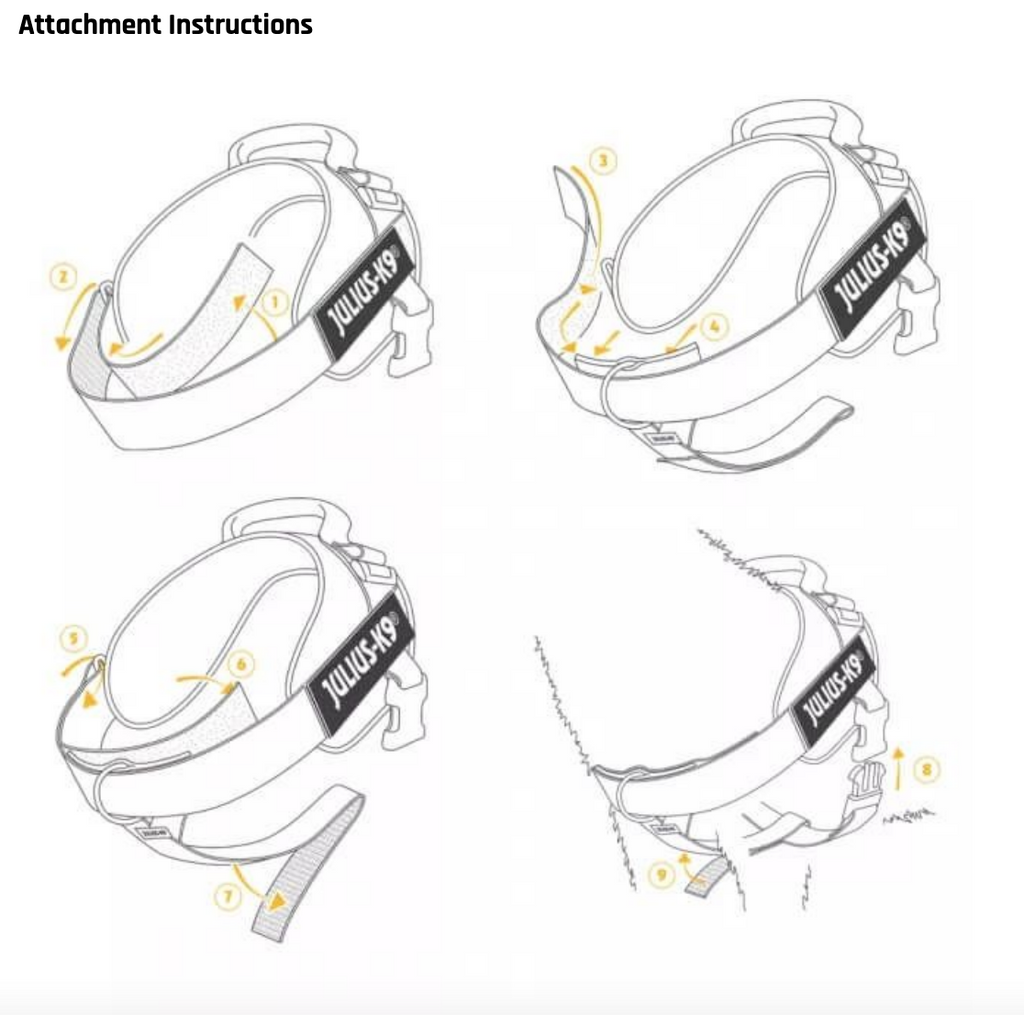 Front Control Y Belt for Julius K-9 Harness1