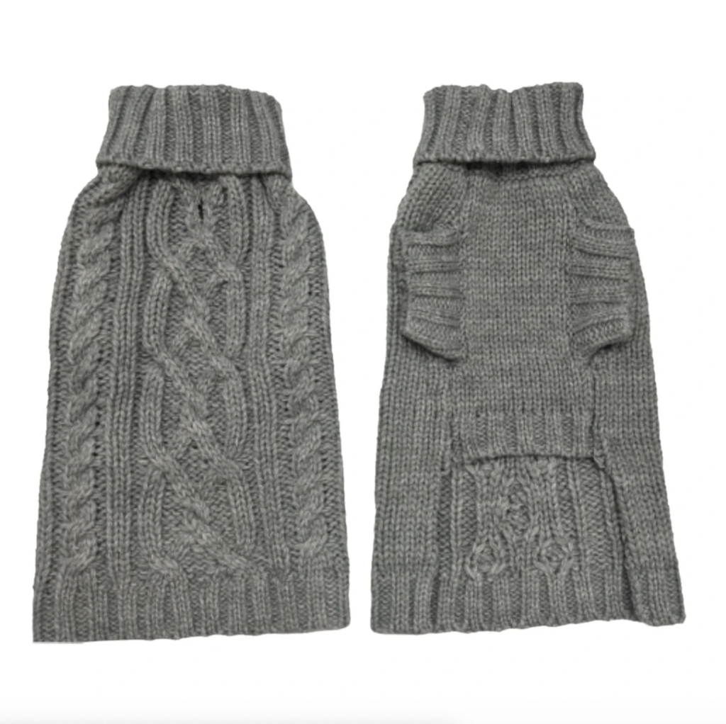 Wool Sweater in Storm Grey | Coco & Pud