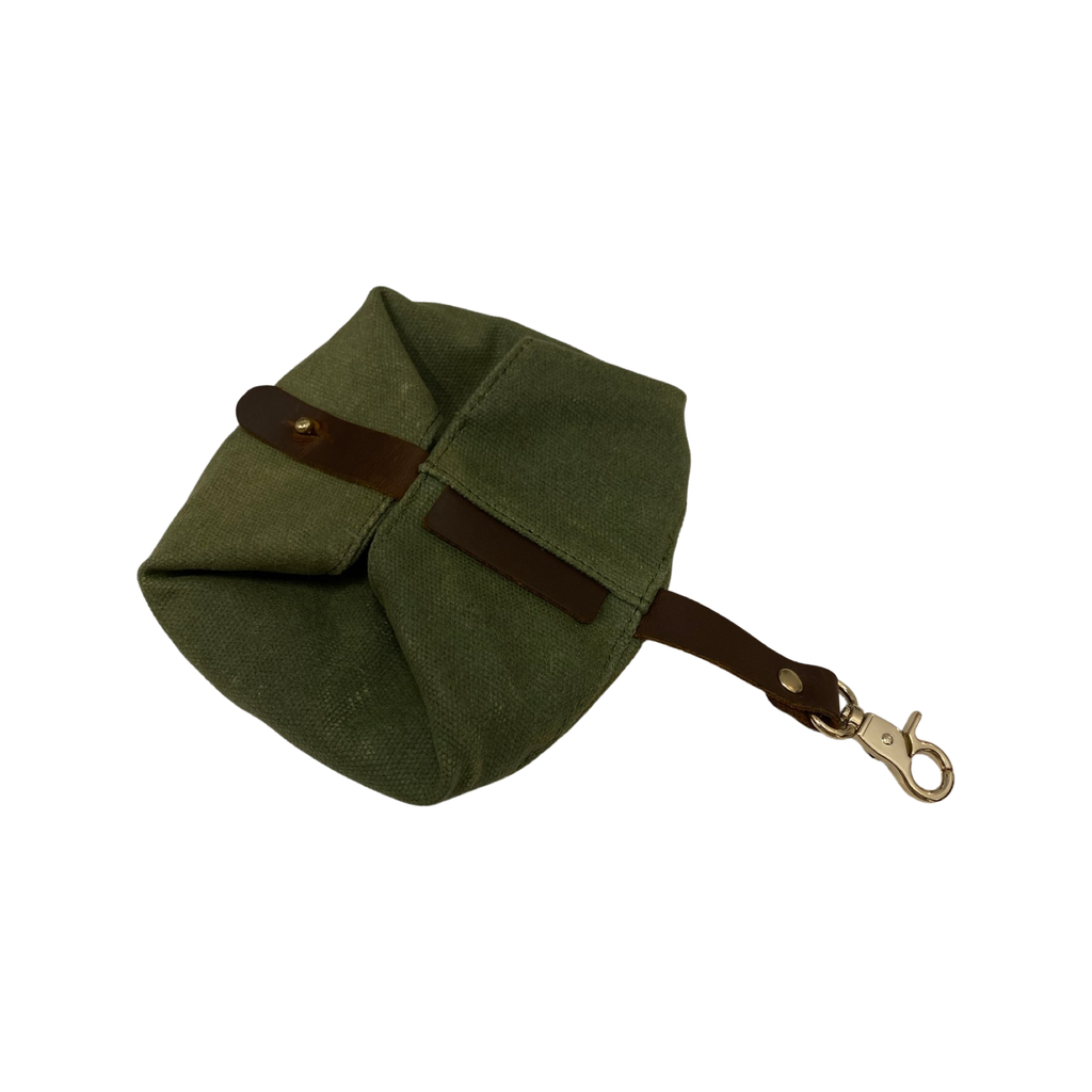 Canvas top dog bowl