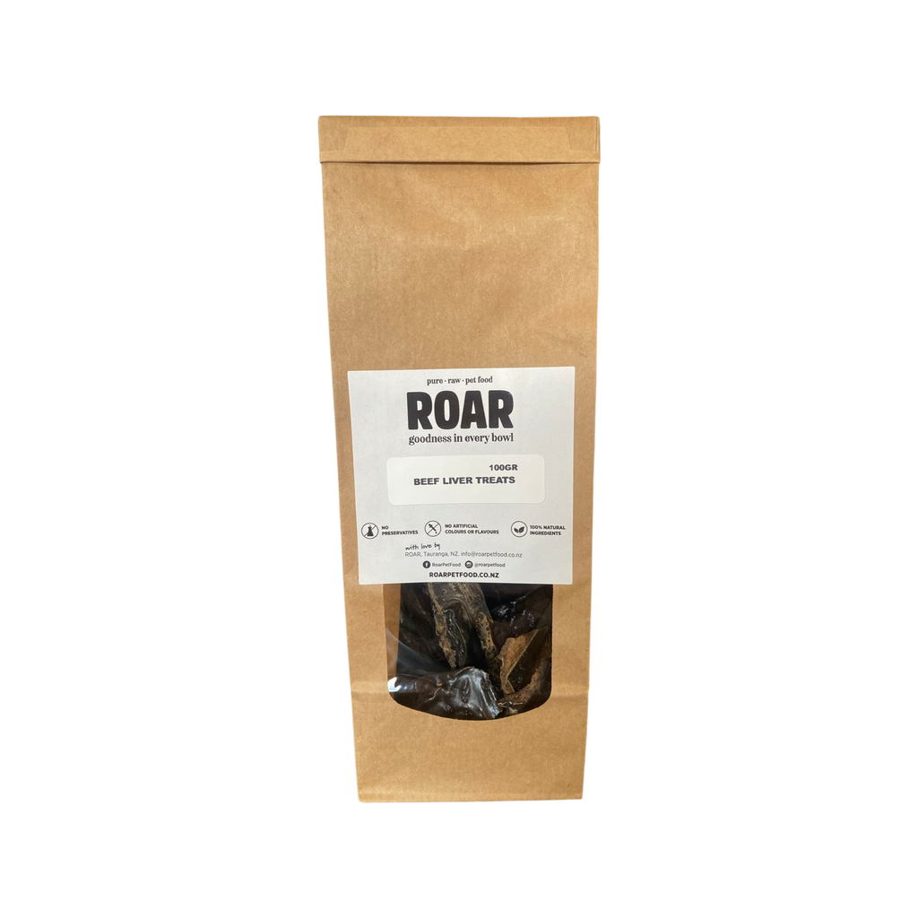 Beef Liver Treats 100g Bag