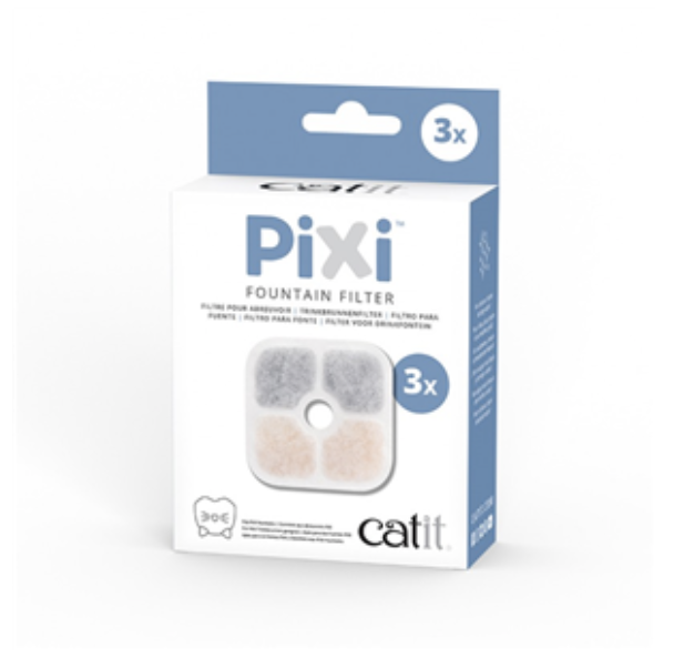 Catit Pixi Water Fountain Cartridge - 3 pack