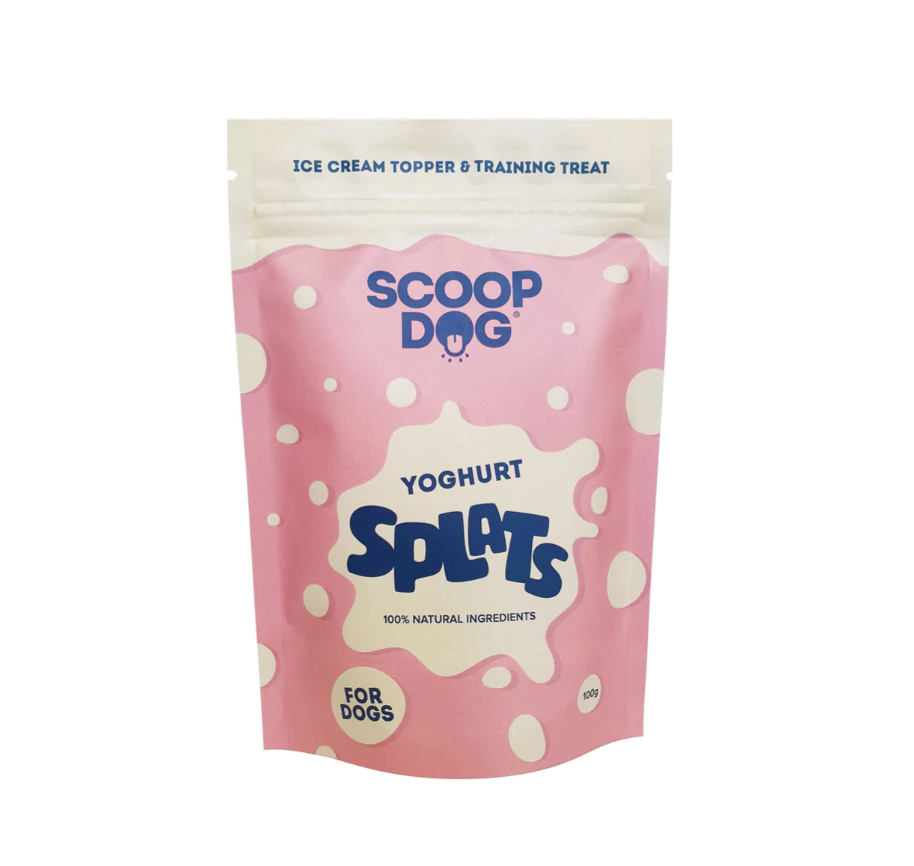 Yoghurt Splats for Dogs by Scoop Dog