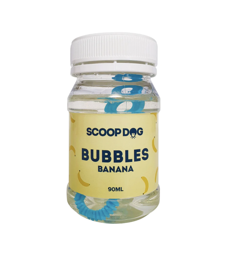 Bubbles for Dogs - Banana Flavour - by Scoop Dog