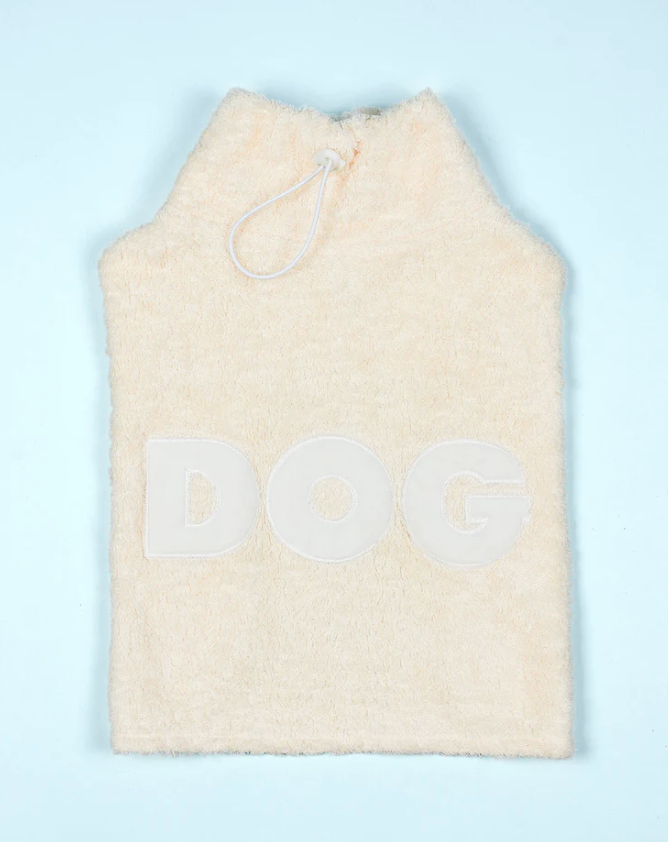 Blush DOG poncho by Dog by Dr Lisa