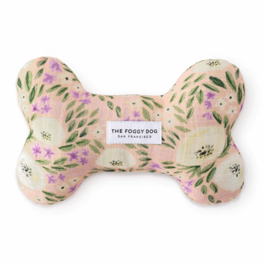 Harper Floral Squeaky Dog Toy