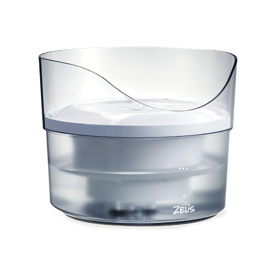 Zeus Fresh and Clear Fountain with Splash Guard - 1.5L