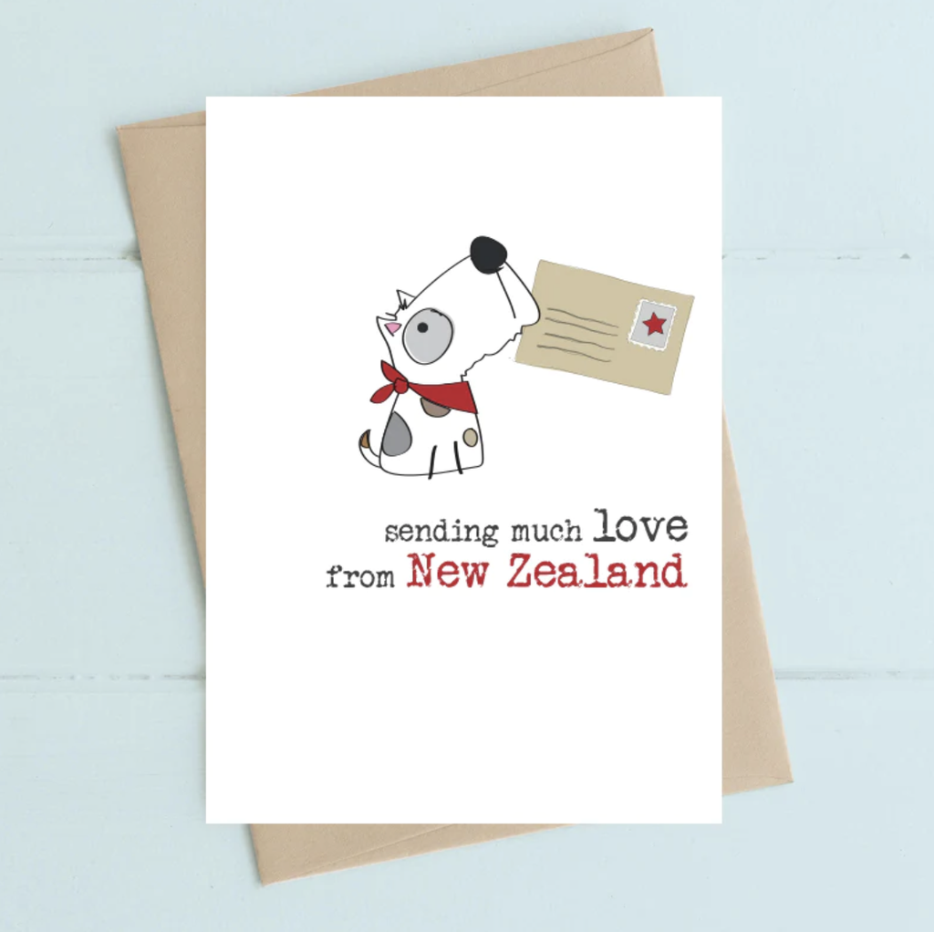 Love From New Zealand Card