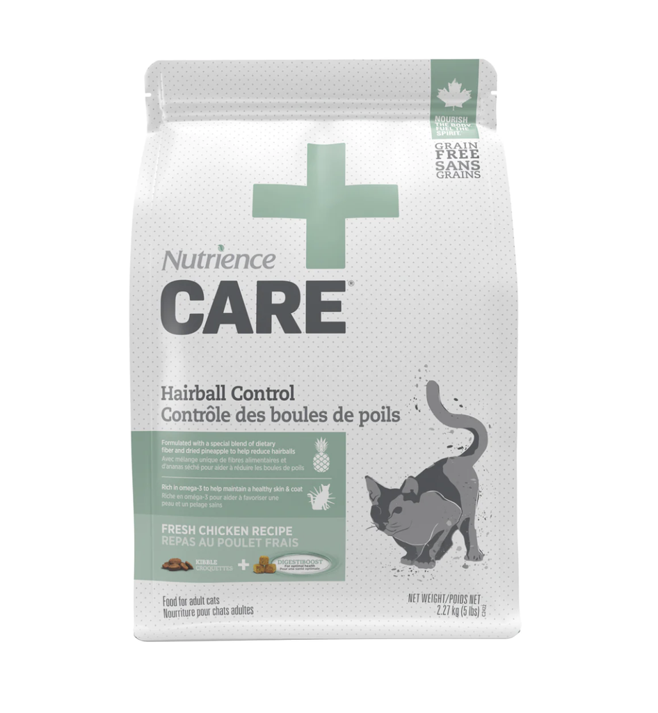 Nutrience Care Hairball Control – Cat - 2.27kg