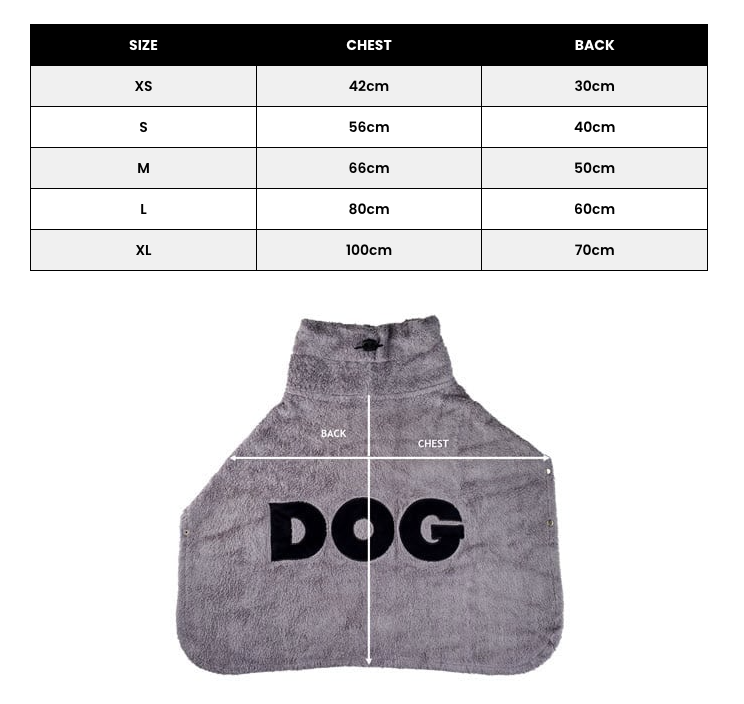 DOG grey poncho - boutique dog accessories from Charli & Coco